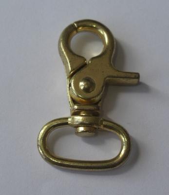 China shiny nickel color alloy snap hooks for sale