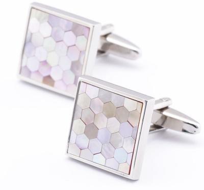 China Stainless steel cufflink for garment accessory/cufflink with high quality for sale