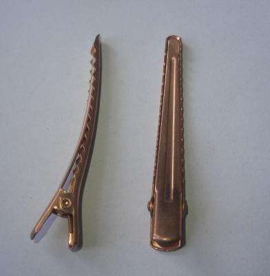 China Factory Supply Alligator Hair Clips/Metal Hair Crocodile Clips/Small Hair Clips for sale