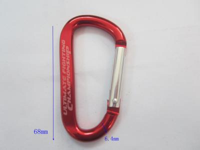 China D-shaped Aluminum Alloy Climbing Carabiner for sale for sale