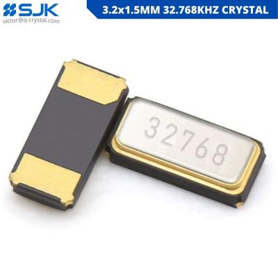 中国 3215 SMD 32.768kHz Clock Crystal 3.2x1.5mm 2pin 6pF 7pF 12.5pF 20ppm -SJK- Shipping EMS 販売のため