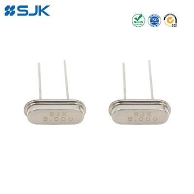 China 6B-serie HC-49S/SS Crystal Unit 3.0MHz tot 100.0MHz met strakke tolerantie en stabiliteit voor beveiligingssystemen Te koop