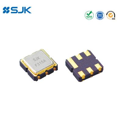 中国 SMD3.0*3.0mm ソーフィルター DCC6C 966.34MHz ワイヤレス通信用 30MHz帯域幅 販売のため