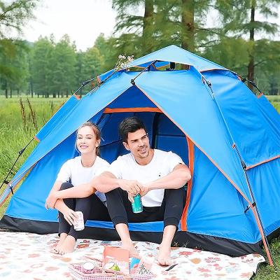 Chine Tente portative de dôme d'instant UV de protection pour le camping de la personne 3-4 à vendre