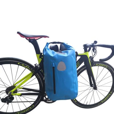 China Fahrrad-Korb-Taschen PVC-500D Planen-17L zu verkaufen