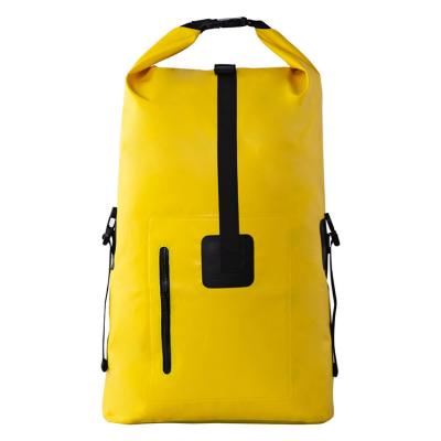 China Kundengebundenes Logo Waterproof Mountaineering Backpack 500D Soem trockene Tasche PVCs zu verkaufen