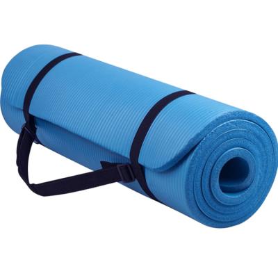 Chine Larme inodore non-toxique NBR de Pilates Mat Extra Thick High Density de yoga anti à vendre