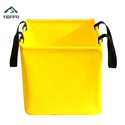 China Square Tarpaulin Camping Folding Bucket for sale