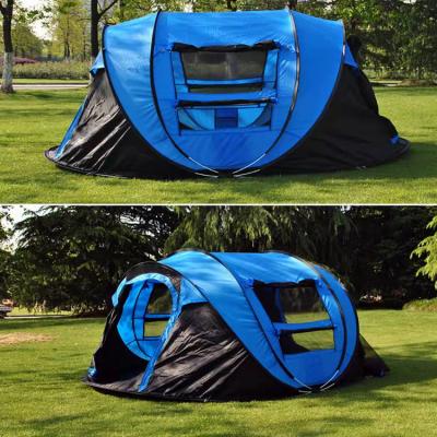 China Easy Setup Family Pop Up Tent 4 Person , Camping Waterproof Instant Tent for sale