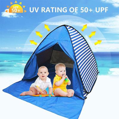 China La tienda ligera UPF 50+ de la protección solar de la playa automática surge para 2-3 personas en venta