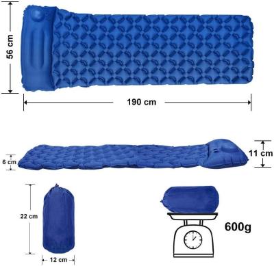 Chine Nylon gonflable de la protection 40D de sommeil de camping léger pour augmenter se balader à vendre