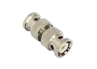 China Male To Male CCTV BNC Connector To Coaxial Cable , Double Male Connector for sale