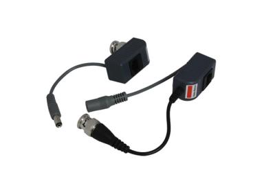 China Passive Video Power Balun , Video Balun with Power Over Cat5 for CCTV Camera for sale