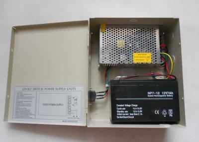 China Single Output CCTV 12 Volt DC 4Amp Power Supply CE / IEC High Efficiency , UPS13.8V for sale