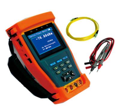 China Digital RJ45 Cable CCTV Tester , CCTV Camera Tester with Optical Power Meter for sale