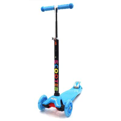 China Best Electric Push Children Mobility Folding Scooter 3 Wheel Safety Light Weight Kids Electric Scooter for sale