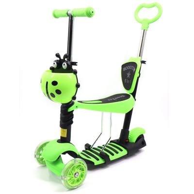 China Cool Fashion Kids Safety Scooter Factory Wholesale Electric Foldable Scooter Kids for sale