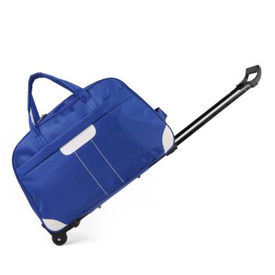 China Polyester 2021 New Carry Light Trolley Bag Luggage Easy for Travel and Promotional for sale