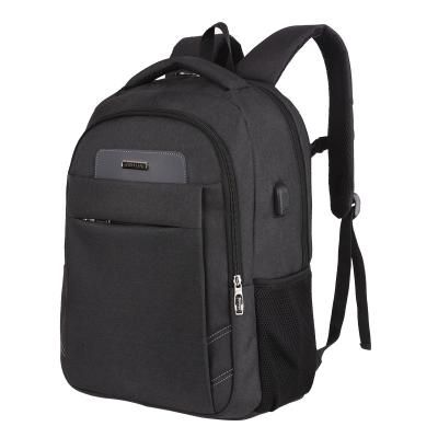 China NO Logo Customized Student Laptop Backpack With USB Backpack Charging Bag for sale