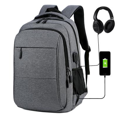 China With USB Waterproof Men Backpack Business Computer Backpack Bag Canvas Laptop Backpack Bag for sale