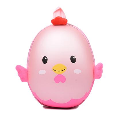 China 2021 New Cartoon Pupil School Bag Kids Eggshell Bag Kindergarten Backpack Waterproof School Bag for sale