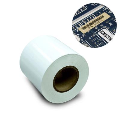 China 7812 50# 25# 3M Scotch Tape Thermal Transfer Polyimide Label White Color Acrylic Adhesive for sale