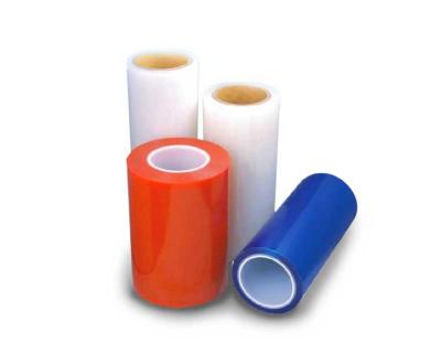 China 50um Multi Color PE Self Adhesive Protective Film For Metal , Plastic And Glass Surface Protection for sale