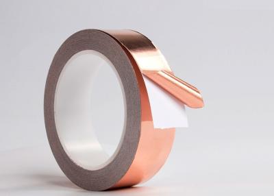 China Customized Copper Foil EMI RFI Shielding Tape With Non Conductive Adhesive for sale