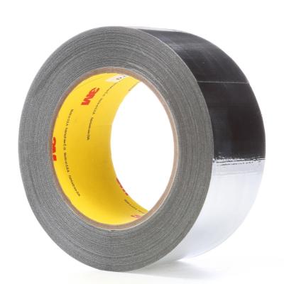 China 3M 363 / 3M 363L Glass Cloth Tape High Temperature Tape , Aluminum Foil Tape 0.19MM Silicone Transparent Adhesive for sale