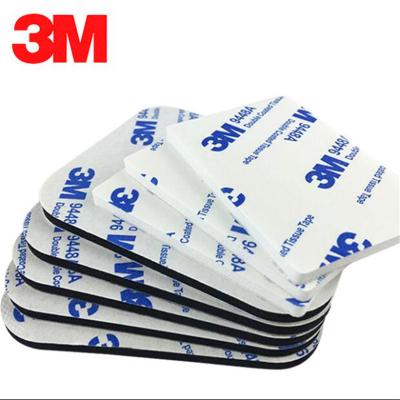 Chine 3M 9448A doublent le double dégrossi de bande de tissu a dégrossi adhésif acrylique, épaisseur de 0.15mm, transparent blanc à vendre