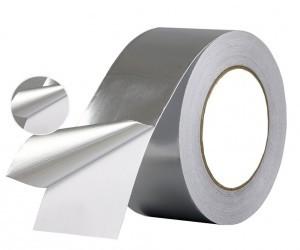 China 0.05mm Silver EMI/RFI Aluminum Foil Shielding Tape With Conductive Adhesive for sale