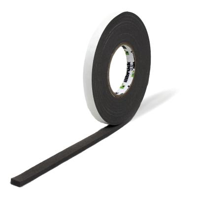 China 1.0mm Thickness Black / White Double Sided PE Foam Tape for Mounting and Joining for sale