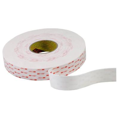 China 3M 4945 1.1mm Thickness White Acrylic Foam Tape Double Sided  Tape for sale