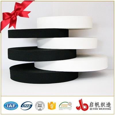 China Okeo-Tex Elastic Factory Knitted Elastic Band For Garment / Elastic Webbing For Clothes for sale