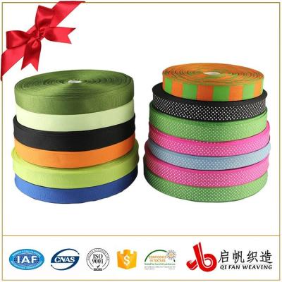 China Available In Hot Sale Flame Retardant Custom Printed Satin Weaving Ribbon For Garment for sale