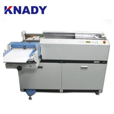 China Automatic A4 Feeder Feeding Perfect Binding Book Binding Glue Machine DSK780Super for sale