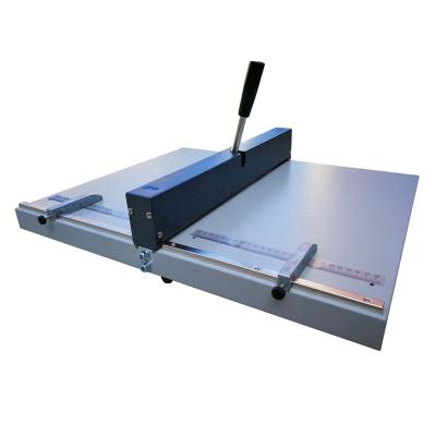 China Printing Shops No MOQ New Manual Office Paper Cover Creasing Machine for sale