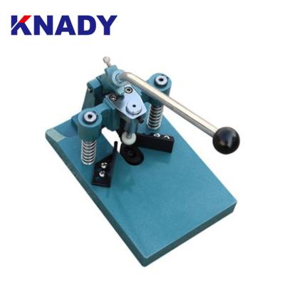 China Printing shops molding iron table good quality price paper book name card corner manual rounder heavy duty rounding machine for sale