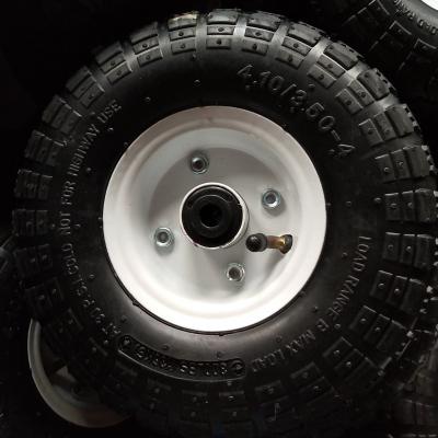 China 3.50-4 Rubber/Metal Pneumatic Rubber Wheel for sale