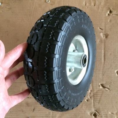 China PU rubber wheel, PU foam wheel 3.50-4 for sale