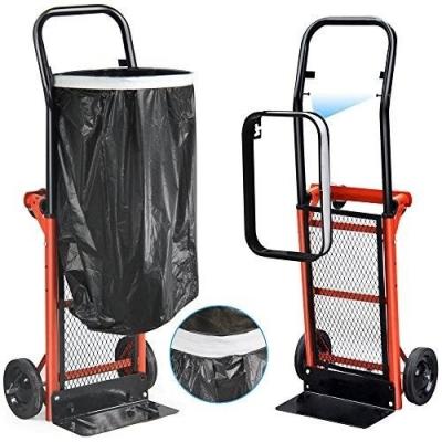 China Storage Garbage Bag Holder Folding Hand Trolley for sale