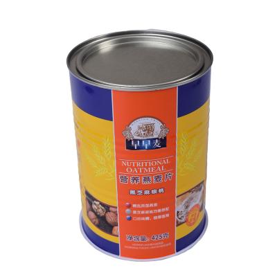 China Wholesale Food Pet Food Can Metal Moisture Proof Tin Coffee Powder Meal Replacement for sale