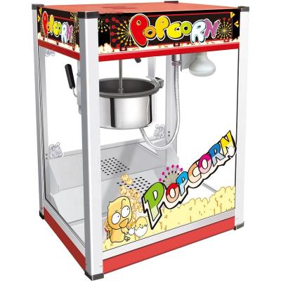 China Snack food factory Best Popcorn Making Machine, Industrial Popcorn Machine with Cart for sale