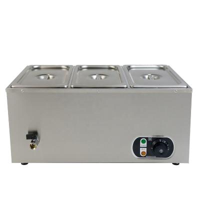 China Stainless Steel Factory wholesale Price Electric Bain Marie Food Warmer Display Bain Marie Buffet for sale