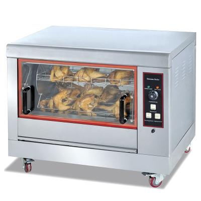 China Hotels Stainless Steel Electric Chicken Rotisseries /Chicken Rotisserie Oven For Sale for sale