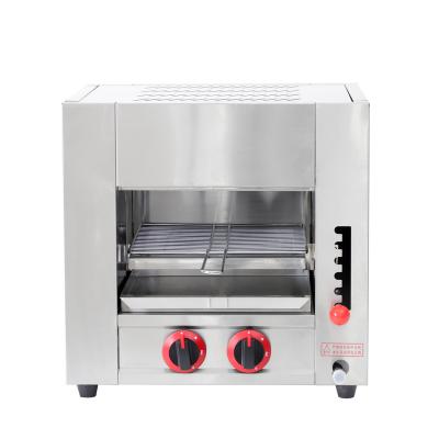 China Hotels Commercial Kitchen Equipment Restaurant Stainless Steel Counter Top Gas Infrared Salamander for sale