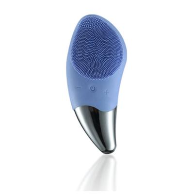 China Mini Portable Waterproof Sonic Face Lift Massage Brush Electric Silicone Detergent Facial Cleansing Brush for sale