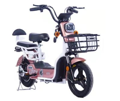 China Steel Electric Mopeds Easy Climb Adult 14 Inch Long Tire Max Distance 150KM Resistance Vacuum Tire 350W Unisex Load 200Kg for sale