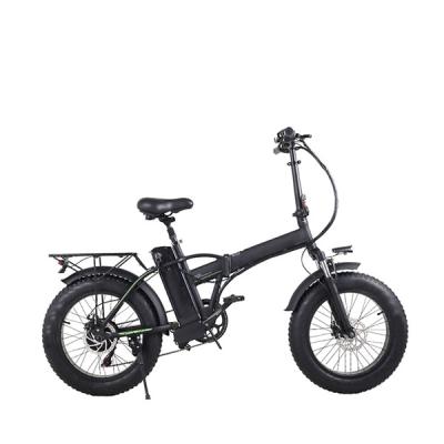 China Aluminum Alloy 48V 350W Fat Tire Ebike LCD Display Brushless Gear Motor Folding Electric Bicycle for sale