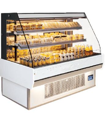 China Single-temperature open sandwich showcase for sale